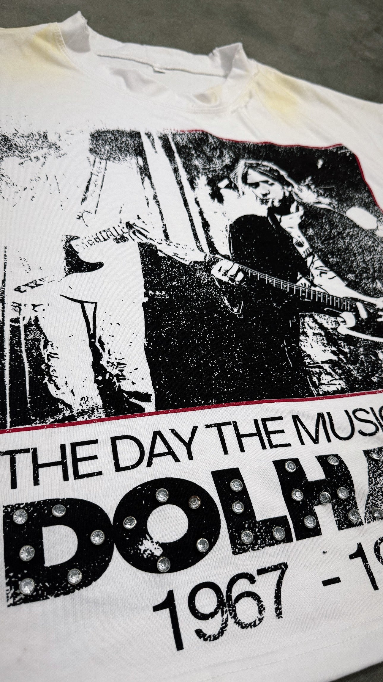 The Day Music Died Vintage Tee