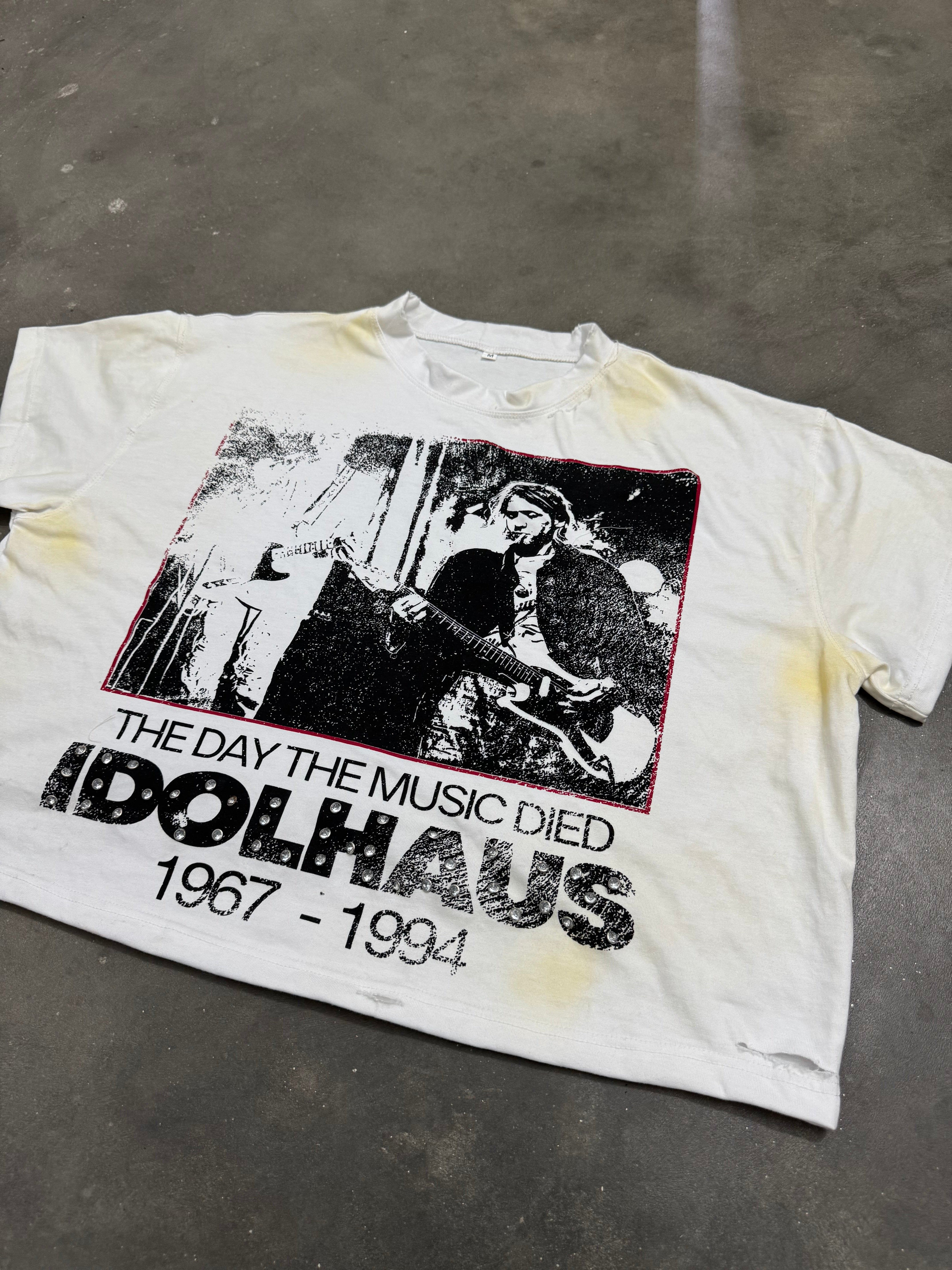 The Day Music Died Vintage Tee