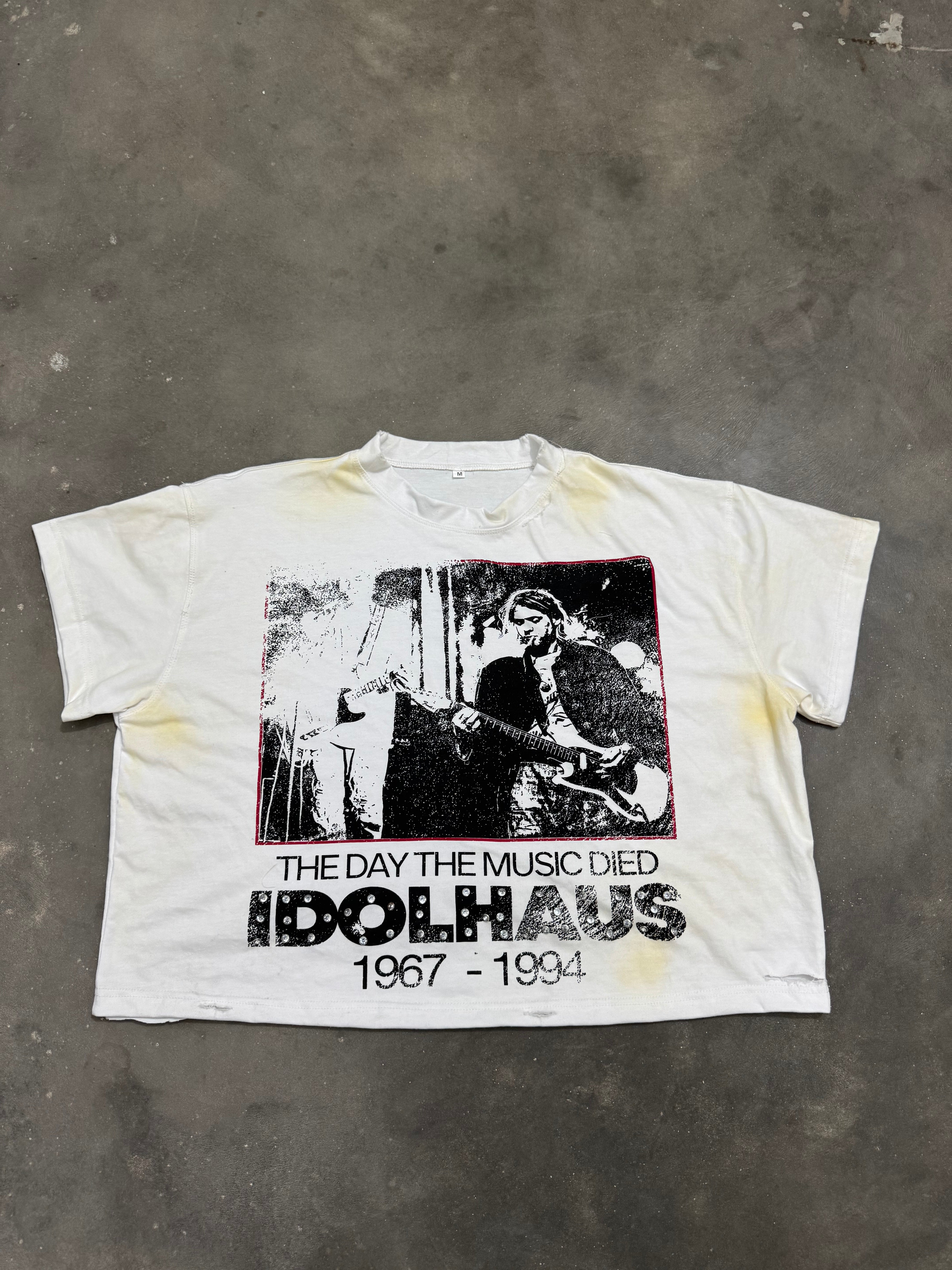 The Day Music Died Vintage Tee